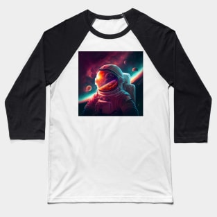 An Astronaut explores the galaxy Baseball T-Shirt